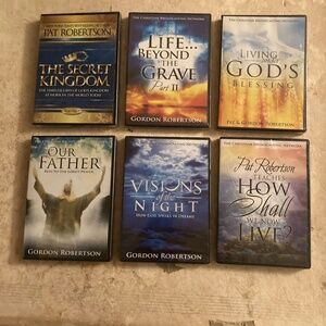 Six CBN Christianity Inspirational DVD Bundle New